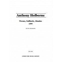 Anthony Holborne, Pavans,...
