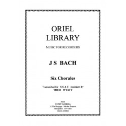 J S Bach - Six Chorales for...